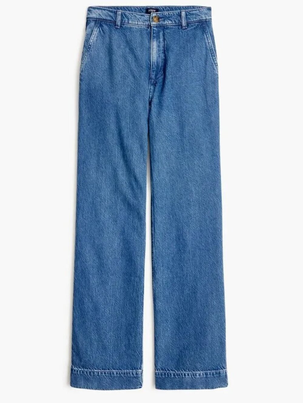J.CREW Drapey Wide-leg Trouser Jeans Womens 30 Relaxed Wide Leg Denim 2025